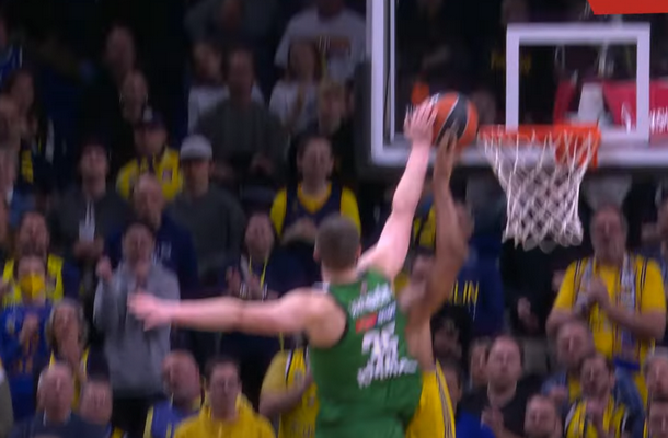 Tarp gražiausių Eurolygos turo epizodų – D. Lavrinovičiaus ir K. Hayeso blokai (VIDEO)